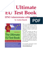The Ultimate EU Test Book - Administrator Edition 2012 - Extract