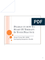 09 Pearls On How To Start IV Therapy