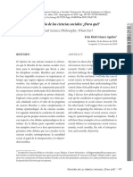 Filosofia de Las Ciencias Sociales para Que PDF