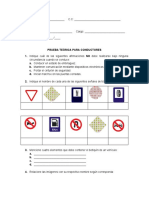 Prueba Teórica