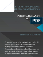 Antropología 3 - Persona y Sexualidad