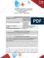 Formato - Fase 2 - Delimitación