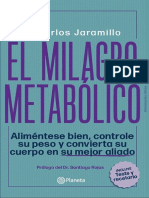 El Milagro Metabolico - DR Carlos Jaramillo @evolucion - Libros