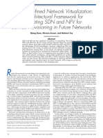 Software-Defined Network Virtualization: An Architectural Framework For Integrating SDN and NFV For Service Provisioning in Future Networks
