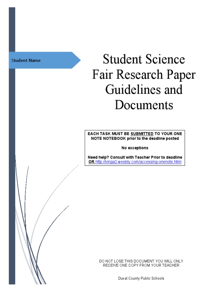Student Research Paper Guidelines | PDF | Swimsuit | Academic Publishing