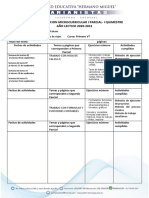 Planificación microcurricular Excel