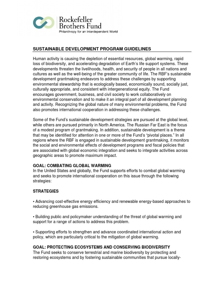 Sustainable Development | PDF | Sustainability | Sustainable Development