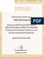 CERTIFICADO 4H