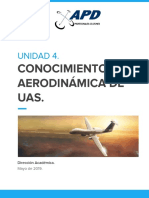 Teorema de Bernoulli y leyes de movimiento de Newton en aerodinámica de UAS