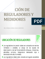 6 Ubicación de Reguladores y Medidores