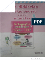 Guía Didáctica y Solucionario para El Maestro 3 PDF