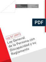 Ley29973 - 2020 - VFdigital - LEY PERSONAS CON DISCAPACIDAD PDF