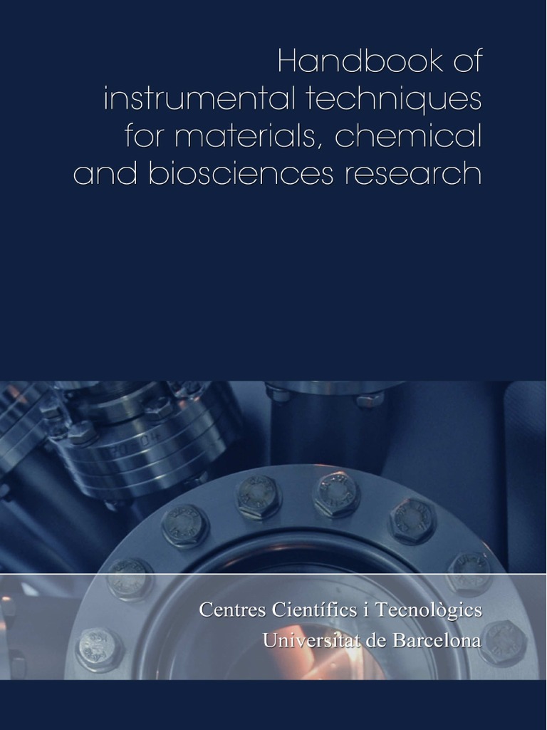 Handbook of Instrumental Techniques For PDF PDF X Ray Photoelectron