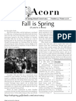 Winter 2006  Acorn Newsletter - Salt Spring Island Conservancy