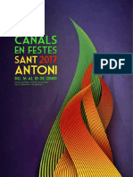 Programa Sant Antoni Abad Canals 2017