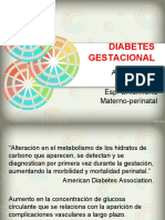 Diabetes Gestacional