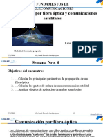 Comunicación Por Fibra Óptica y Satelital. Presentación UISRAEL 2020