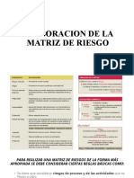 Elaboracion de La Matriz de Riesgo