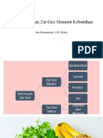 Konsep Dasar Ilmu Gizi