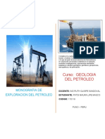 Monografia Exploracion Del Petroleo