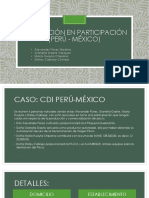 ASOCIACIÓN EN PARTICIPACIÓN (PERÚ - MÉXICO)