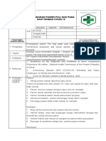 Sop Pelayanan Gigi Terkait Covid19