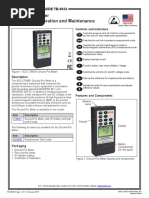 Ground Pro Meter Installation, Operation and Maintenance: User Guide Tb-9024