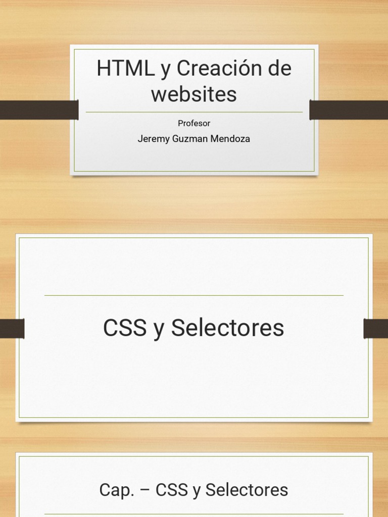 Creación de Websites con HTML y CSS | PDF | Hojas de estilo en cascada ...