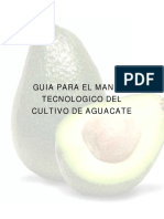 Guia para El Manejo Tecnologico Del Cultivo de Aguacate PDF