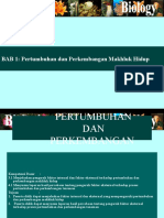 Materi BAB 1 Pertumbuhan dan Perkembangan Makhluk Hidup