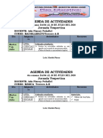 Agenda 6ta Semana