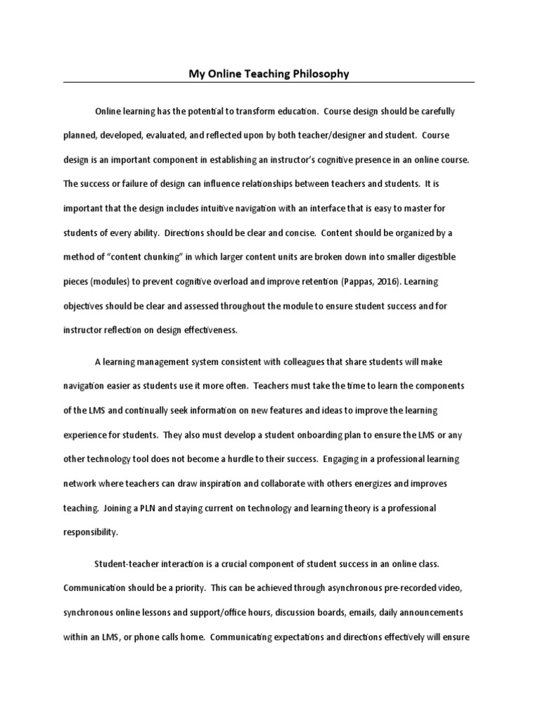 Effective Online Teaching Strategies | PDF | Educational Technology ...