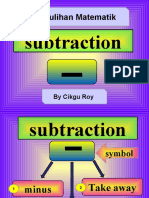 Pemulihan Matematik: Subtraction