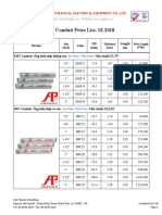 An Phuc - GI Conduit Price List 02.2018