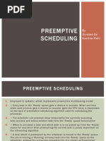 Preemptive Scheduling: by Curated by Kavitha Patil