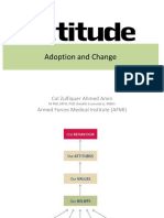 Adoption and Change: Understanding Attitudes