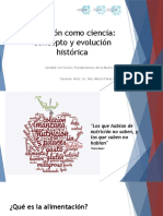 1 - Nutrición Como Ciencia. Concepto y Evolución Histórica PDF