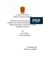 Practices and Challenges of Market Segmentation The Case of Shoe Producers at Ethio-International Footwear Cluster Cooperative Societ PDF