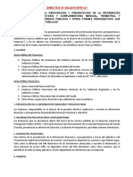 Directiva información financiera empresas públicas