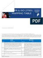 GDPR ISO 27001 Mapping Table 2