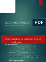 Fluid Mechanics-Ii: Instructor: Engr. Asad Ali