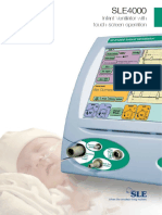 Infant Ventilator With Touch-Screen Operation: When The Smallest Thing Matters