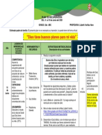 2do Grado F. Cristiana-Plan de Recuperación N°14 Del 15 de Junio