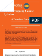 UI-UX Designing Course Syllabus Vasundhara Coaching (Surat)