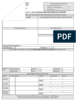 Club/Association Application For Sporting Clays Year - January 1 - December 31, - Club Number