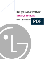 Multi Type Room Air Conditioner: Service Manual