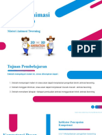 Mapel Teknik Animasi 2D Dan 3D XI MM Materi Animasi Motion Tweening