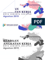 Keadaan Angkatan Kerja Kota Jakarta Selatan Agustus 2019 PDF