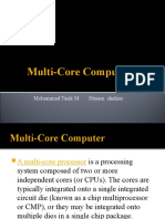 Multi-Core Computing: Mohammad Tarik M Husam Shakiar