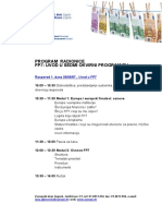 Program Radionice FP7 PDF